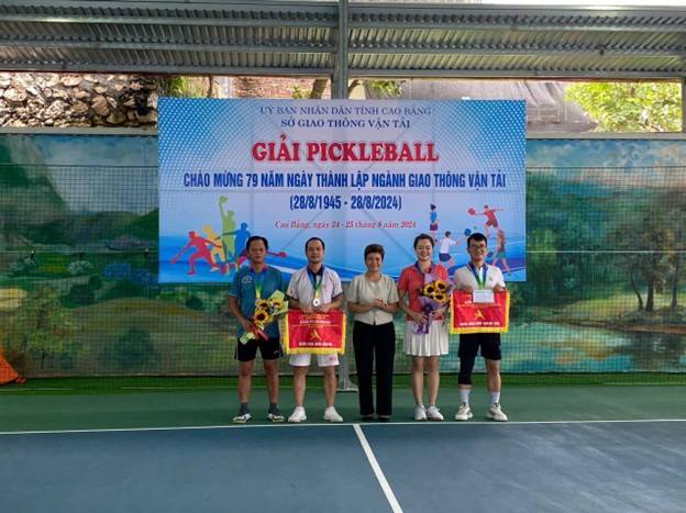 Sở giao thông vận tải đường bộ tổ chức giải pickleball mừng đón kỷ niệm năm ngày ra đời ngành giao thông vận tải vận tải Sở giao thông vận tải tổ chức giải pickleball chào mừng kỷ niệm năm ngày thành lập và hoạt động ngành giao thông vận tải