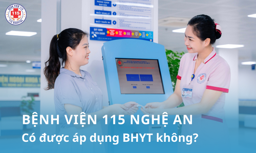 bệnh viện 115 có khám bảo hiểm không