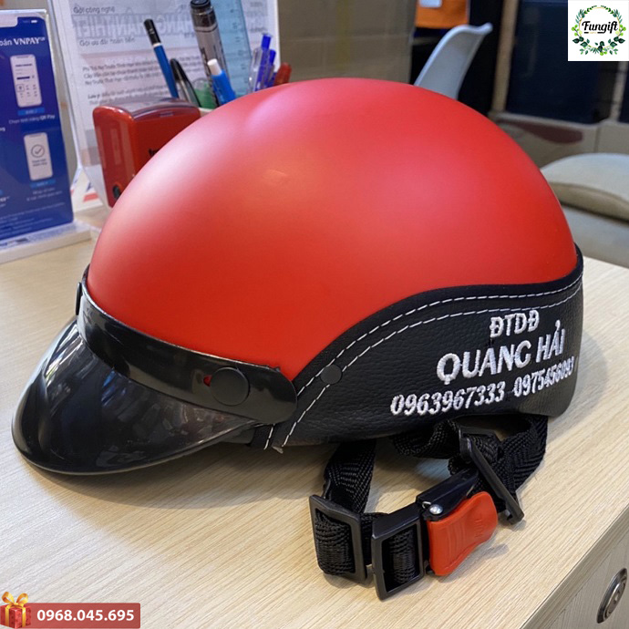 Mũ bảo đảm nửa Đầu ko kính Mũ bảo đảm nửa Đầu ko kính