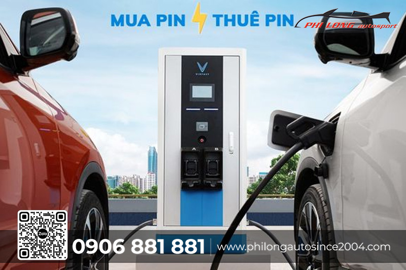 Thuê sạc pin vinfast Thuê pin vinfast
