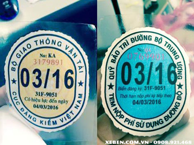 Biểu tổn phí sử dụng đường đi bộ xe tải xe đầu kéo mới nhất Biểu chi phí sử dụng đường bộ xe cài xe đầu kéo mới nhất