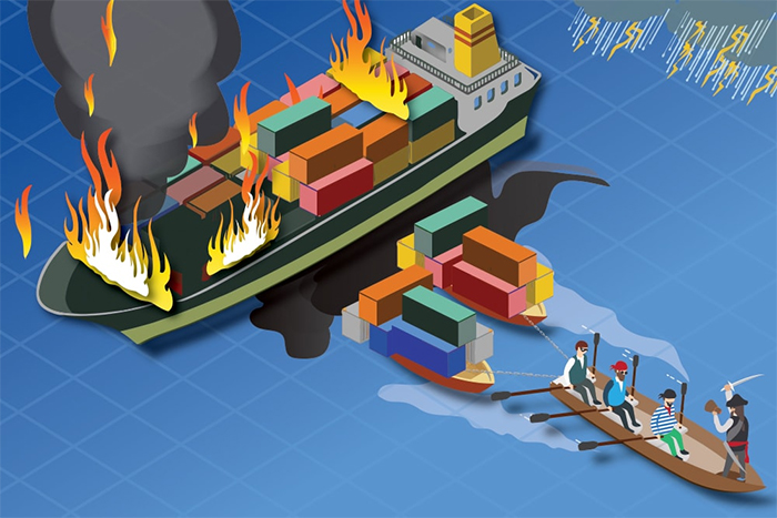 rủi ro vận tải đường biển