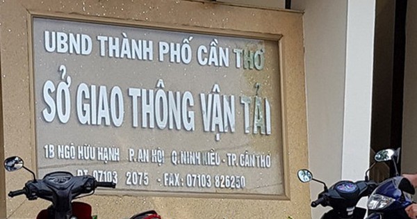 sở giao thông vận tải cần thơ