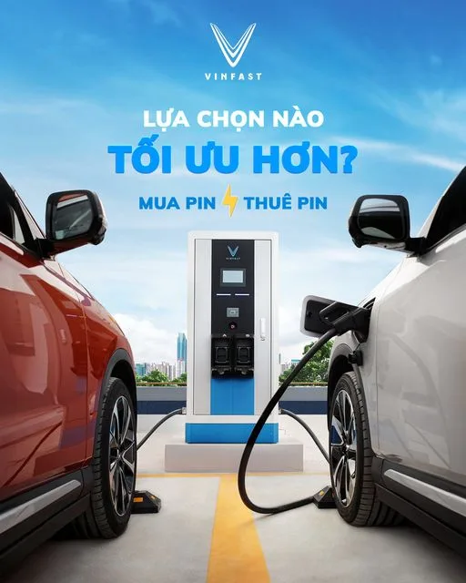 Nên thuê sạc hay cài đặt pin lúc mua vinfast vf Nên thuê sạc pin hay mua pin khi mua vinfast vf