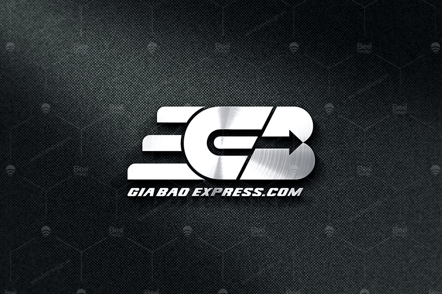 Thiết kế logo doanh nghiệp chuyển vạc gia bảo Thiết kế logo công ty chuyển phát gia bảo