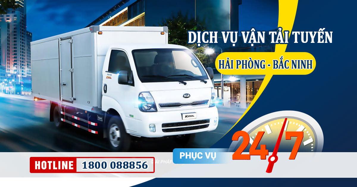 Dịch vụ vận tải đường bộ hàng từ hải phòng về bắc ninh Dịch vụ vận tải đường bộ hàng từ hải phòng về bắc ninh
