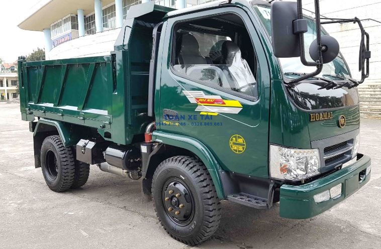 Xe ben hoa mai tấn hdb Xe ben hoa mai tấn hdb