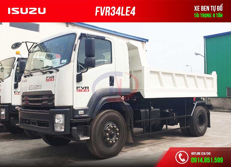 Xe cài ben từ bỏ Đổ tấn isuzu fvr Xe tải ben tự Đổ tấn isuzu fvr