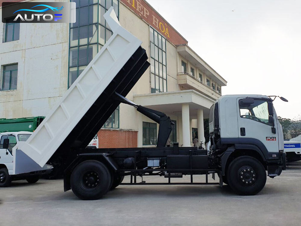 Giá cung cấp xe ben isuzu tấn fvr thùng khối Giá cung cấp xe ben isuzu tấn fvr thùng khối