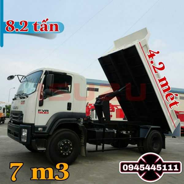 Xe ben isuzu tấn thể tích khối Xe ben isuzu tấn thể tích khối