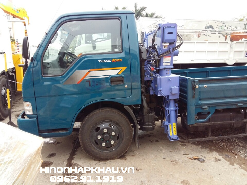 Xe tải kia ks lắp cẩu Xe download kia ks thêm cẩu