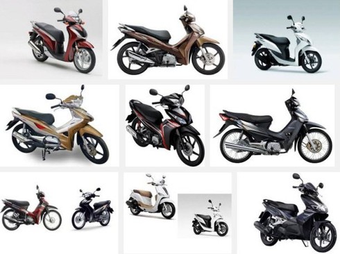 Bảng giá bán xe đồ vật honda cũ Bảng giá xe máy honda cũ