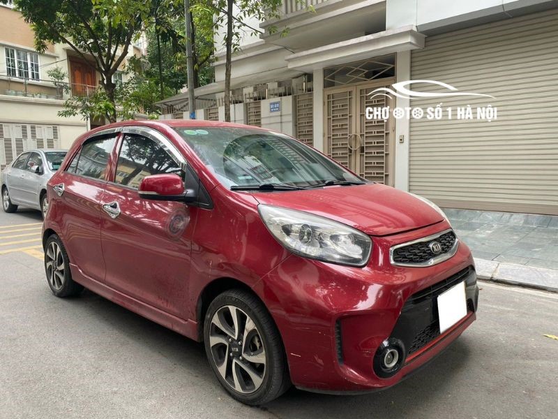 Mua chào bán xe Ô tô cũ kia morning đê mê màu sắc Đỏ mới Mua buôn bán xe Ô tô cũ tê morning đắm say color Đỏ mới