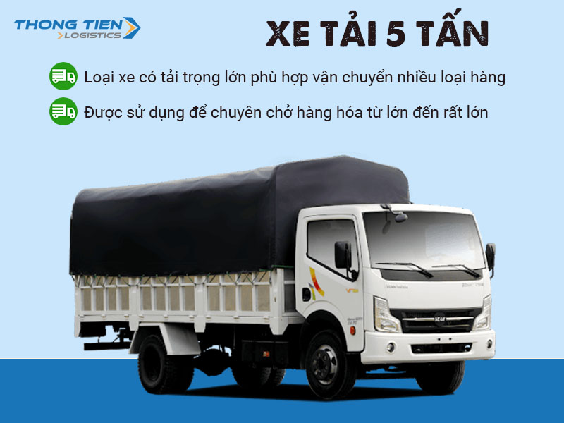 Kích thước trọng lượng và tải trọng của một số xe tải thông dụng Kích thước trọng lượng và tải trọng của một số xe tải thông dụng